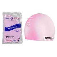 Gorro De Silicona De Natación Para Adultos Rosado Claro - TORNEO