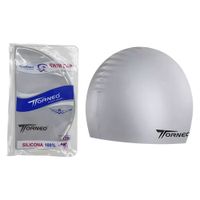 Gorro De Silicona De Natación Para Adultos Plomo - TORNEO