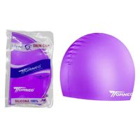 Gorro De Silicona De Natación Para Adultos Morado - TORNEO