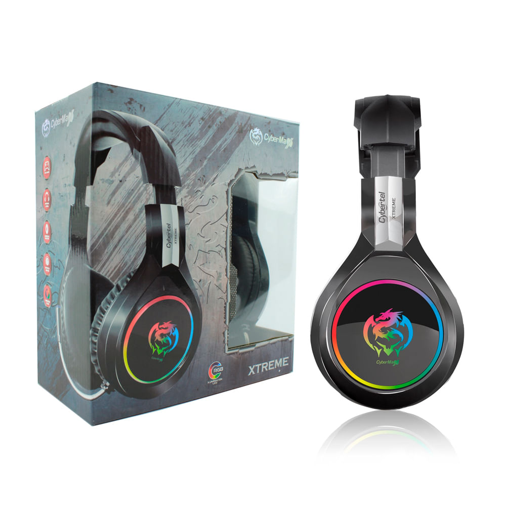 AUDIFONO GAMER CYBERMAX HG502 XTREME RGB