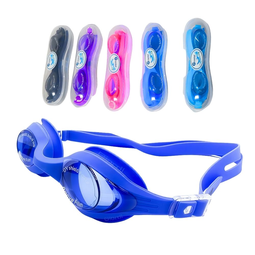 Lentes Para Natación Básico Para Niños Azul - GRAVITAL
