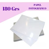 Papel Fotografico Brillo de 180gr NAMTEC - Paquete de 100 und
