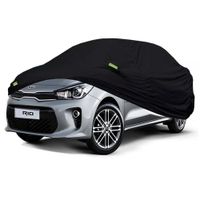 Cobertor Camioneta Kia Rio Sedan Funda Negro Impermeable