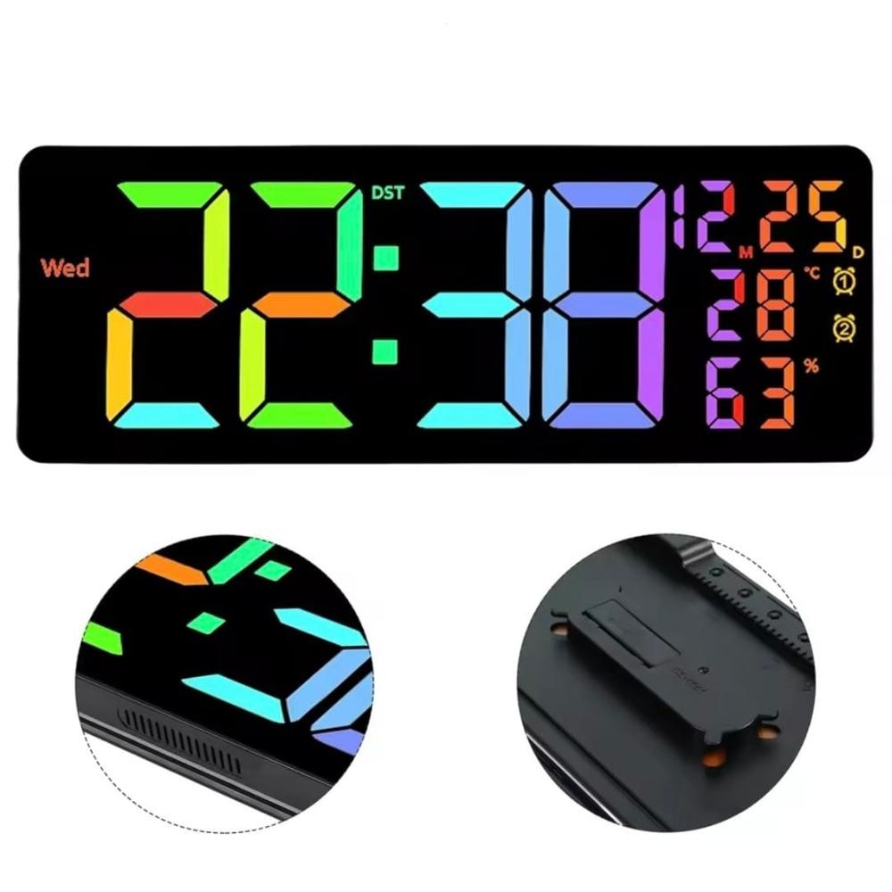 Promart Pe Comprar Reloj Digital De Pared Reloj De Pared Con Fecha