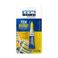 Adhesivo Instantáneo Tekbond 2 Gris Cianoacrilato de Alta Velocidad