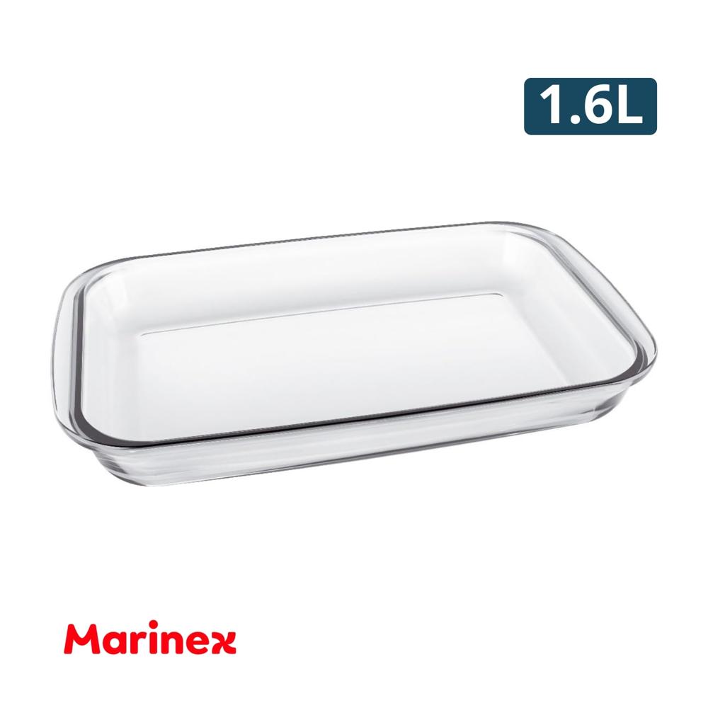 Fuente Bandeja para Horno de Vidrio Templado Marinex 1.6L