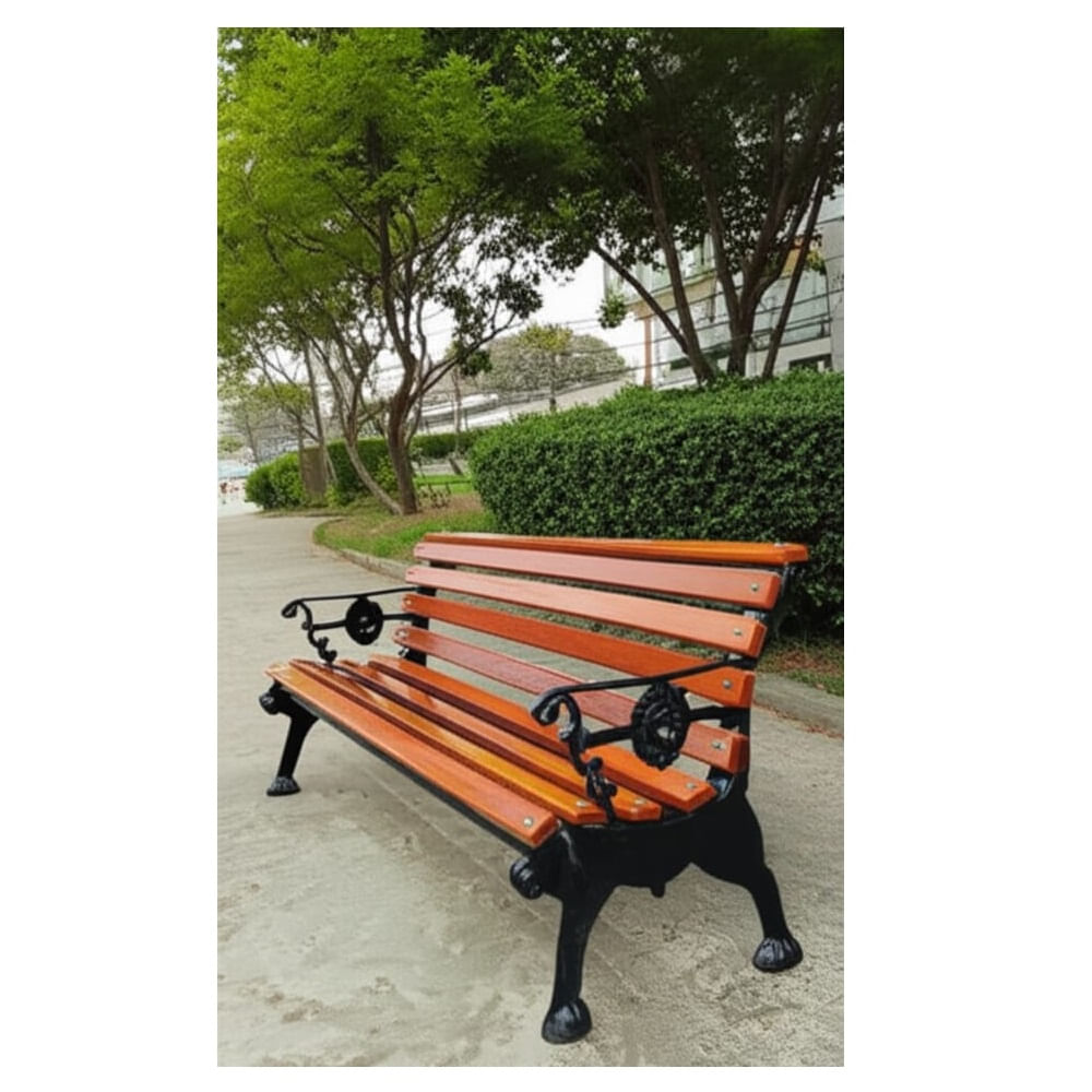 BANQUETA PARQUE JARDIN DMUEBLES MALTA BANCA NATURAL