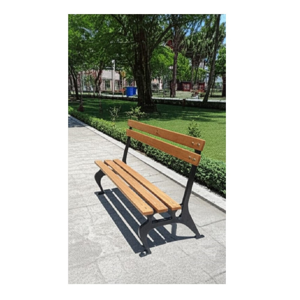 BANQUETA PARQUE JARDIN DMUEBLES MAURO BANCA NATURAL