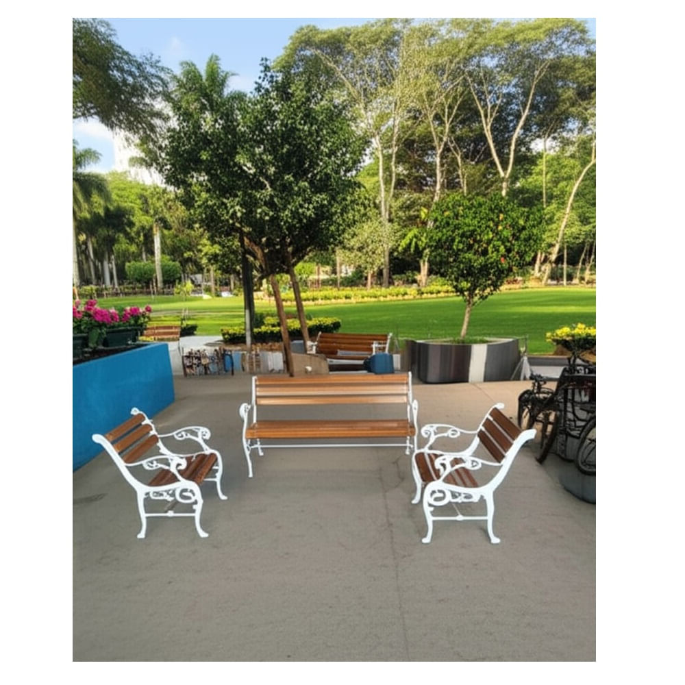 BANQUETA PARQUE JARDIN DMUEBLES MARTINO BANCA NATURAL