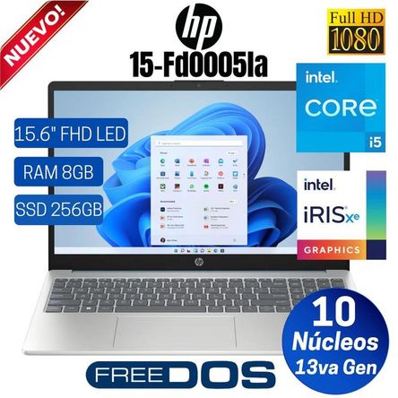 Laptop HP 15-fd0005la 15.6