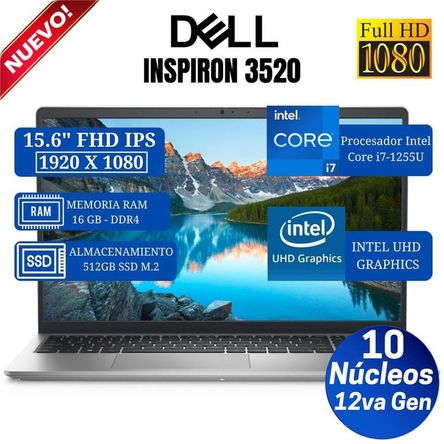 Laptop Dell Inspiron 3520 15.6