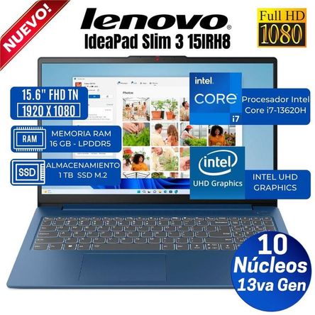Laptop Lenovo IdeaPad Slim 3 15IRH8 15.6