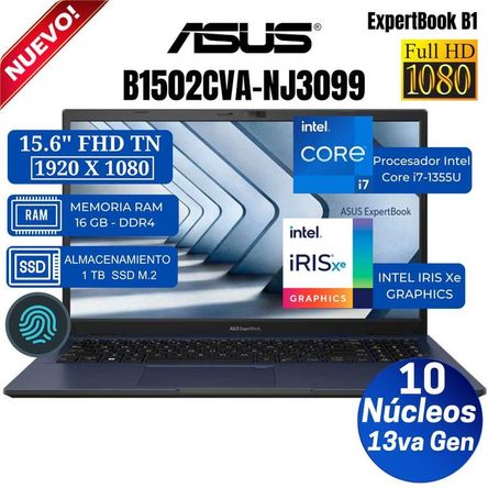 Laptop Asus ExpertBook B1502CVA-NJ3099 15.6