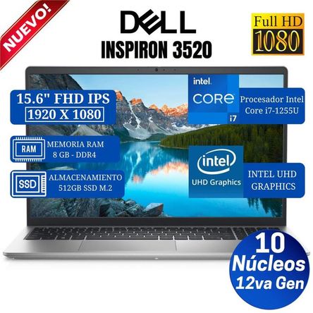 Laptop Dell Inspiron 3520  15.6