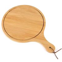 Tabla de Bambú para Picar, Tablero de Pizza 45 x 32cm