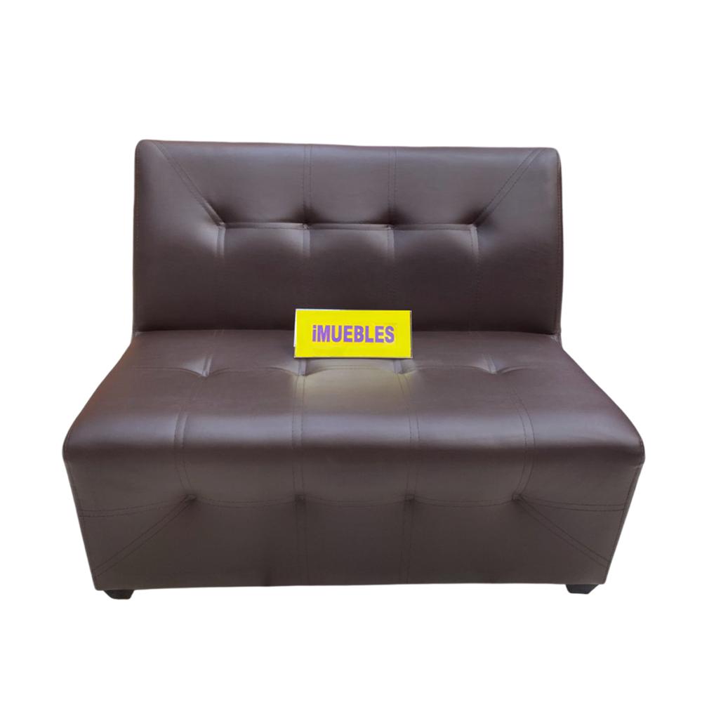 Sillón Doble Sillón Modular Sillón de espera color Marrón
