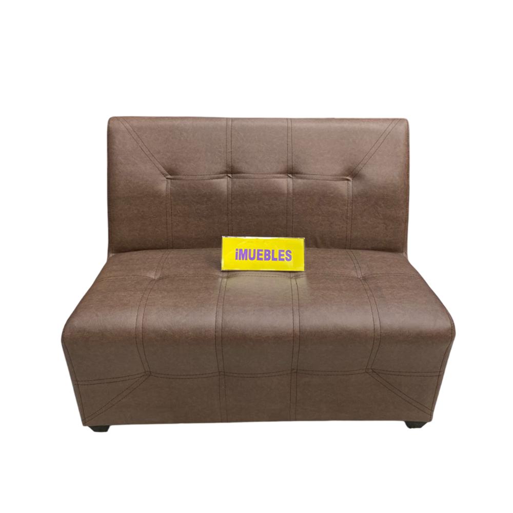 Sillón Doble Sillón Modular Sillón de espera color Café