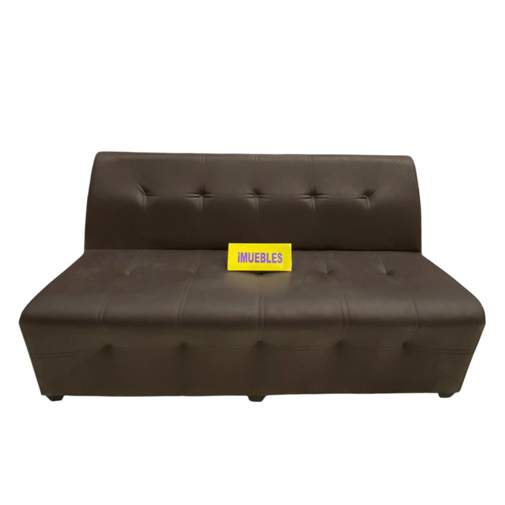 Sillón Triple Sillón Modular Sillón de espera color Marrón