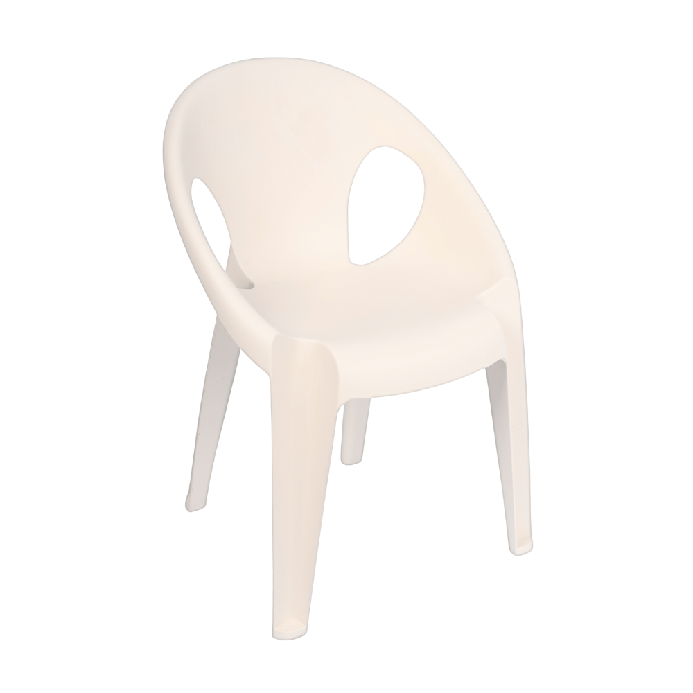 Silla Apilable Marfil Urbano