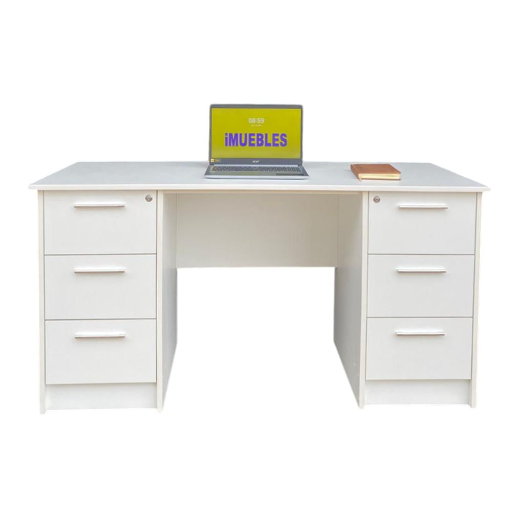 Escritorio 150 cm Modelo ALTI Blanco – TEMEL