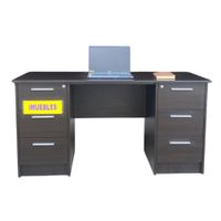 Escritorio 150 cm Modelo ALTI Wengue – TEMEL