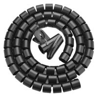 Ugreen Organizador de Cables de Polietileno 1.5 m Negro LP121 - 30818