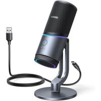 UGREEN Micrófono USB RGB botón de silencio 24bit/96kHz CM769 - 35629