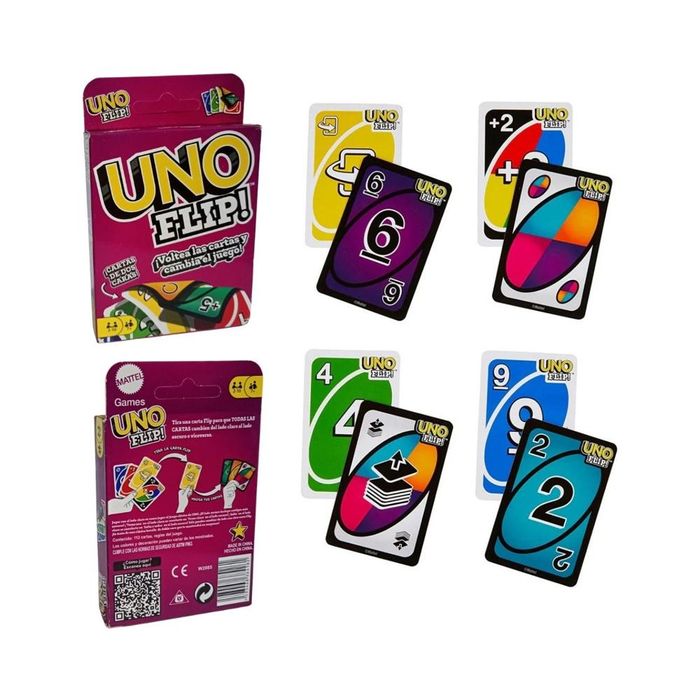 Cuantas Cartas Juego De Cartas Uno Flip Juego De Cartas UNO-Flip