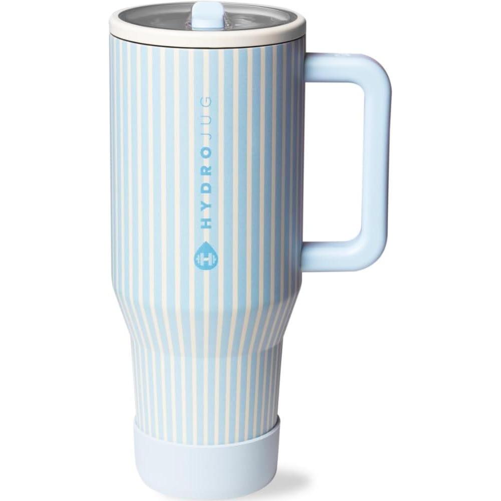 HydroJug Traveler, botella resistente y reutilizable con popote y asa