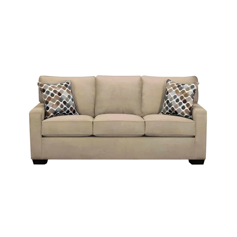 Sofá 3 Cuerpos Reims Beige Claro