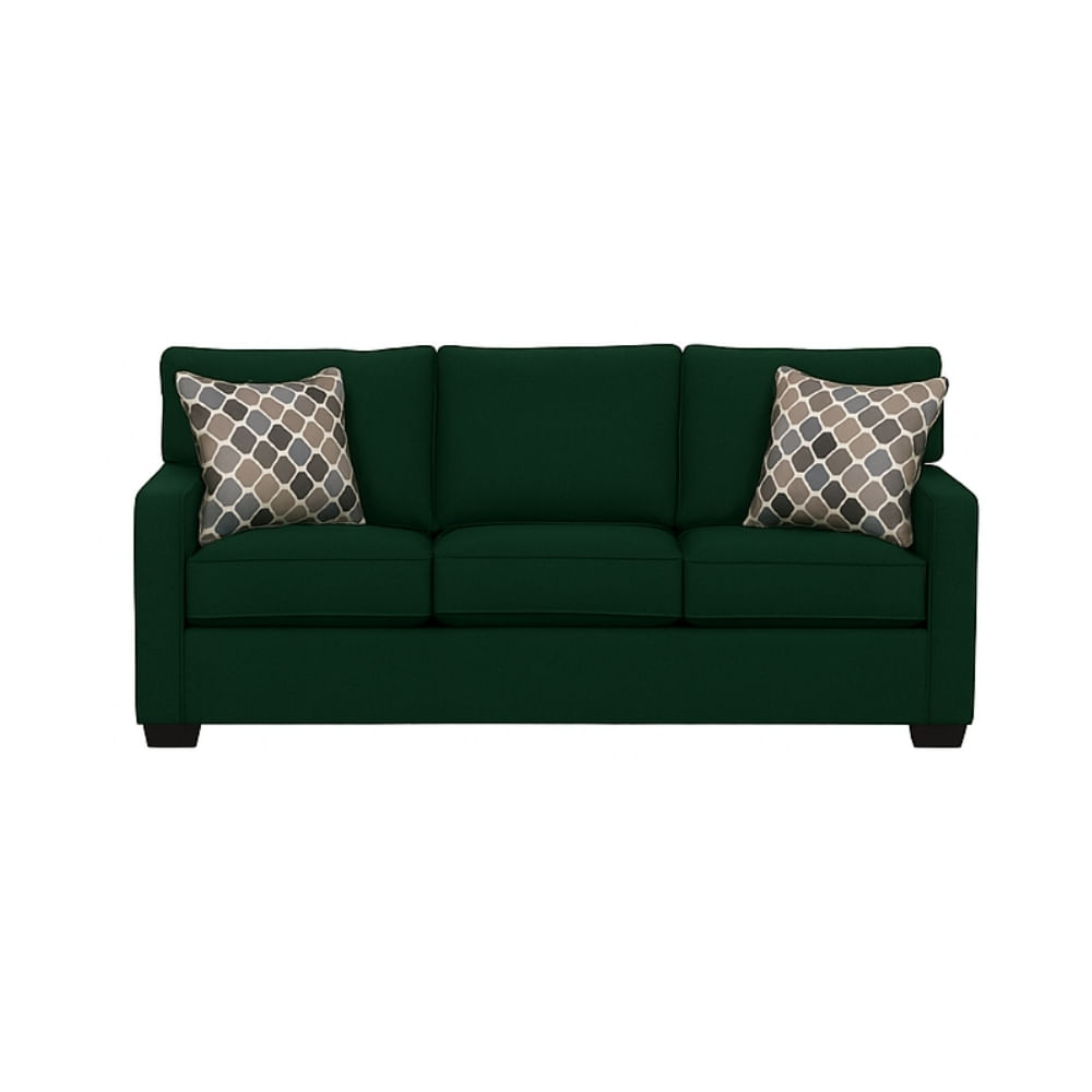 Sofá 3 Cuerpos Reims Verde