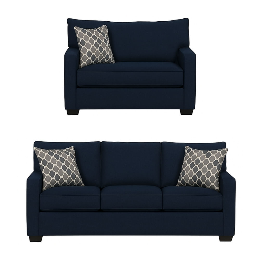 Juego de Sala Reims 3 1 Azul