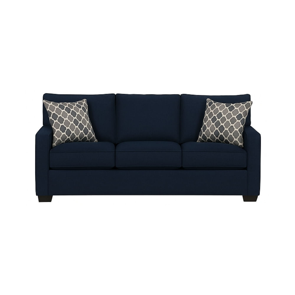 Sofá 3 Cuerpos Reims Azul