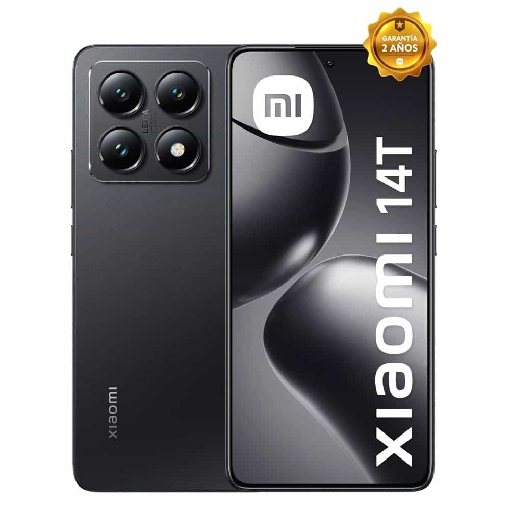 Celular 5G Xiaomi 14T 6.67"" 12GB 512GB 50MP 32MP (Selfie) Black