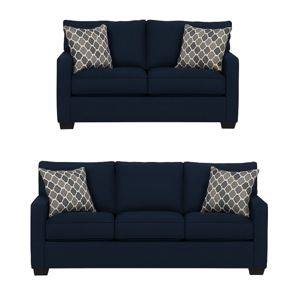 Juego de Sala Reims 3 2 Azul