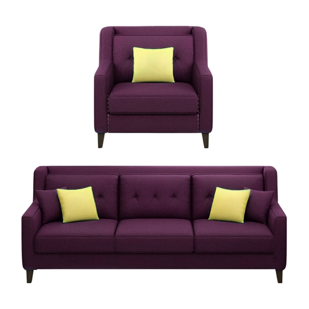 Juego de Sala Barroco 3 1 Vino