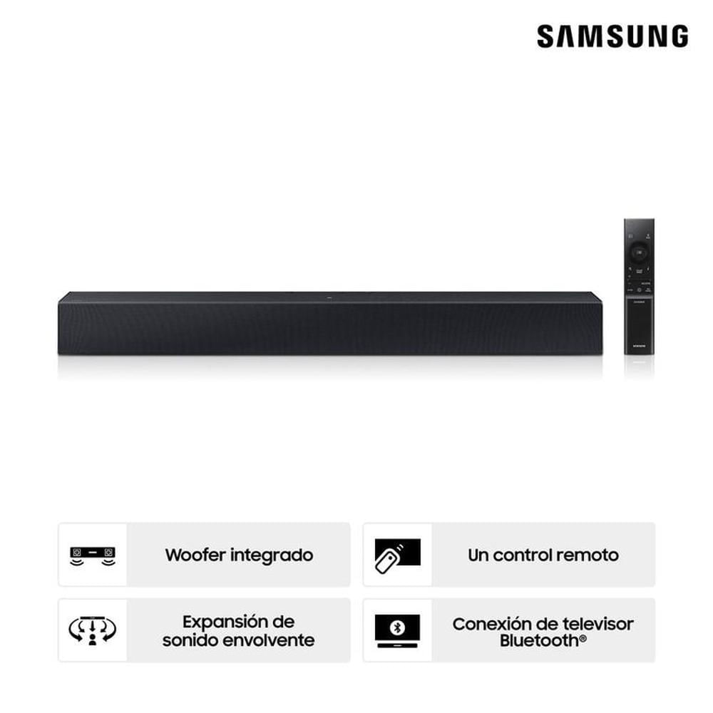 Samsung Soundbar 2.0 CH HW-C400/PE 40 W Negro. Samsung Soundbar 2.0 CH HW-C400/PE 40 W Negro.