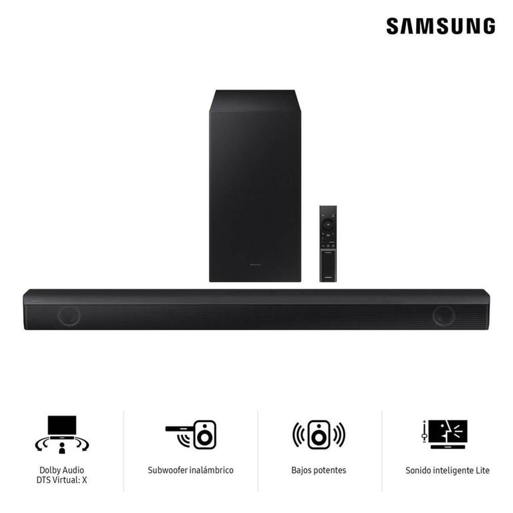 Soundbar Samsung 410W con Bluetooth HW-B550 - Negro Soundbar Samsung 410W con Bluetooth HW-B550 - Negro