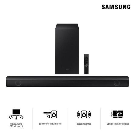 Soundbar Samsung 410W con Bluetooth HW-B550 - Negro Soundbar Samsung 410W con Bluetooth HW-B550 - Negro
