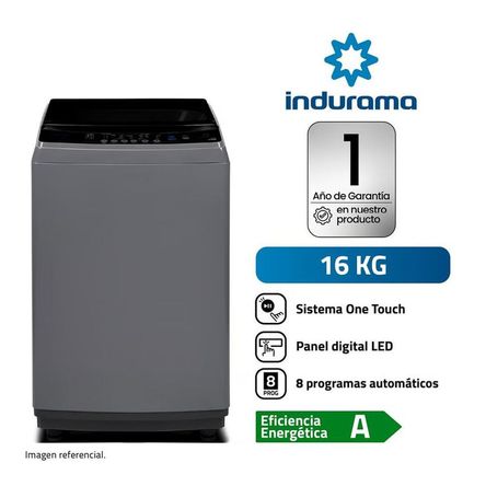 Lavadora Indurama Automat LRI-16DGR Lavadora Indurama Automat LRI-16DGR