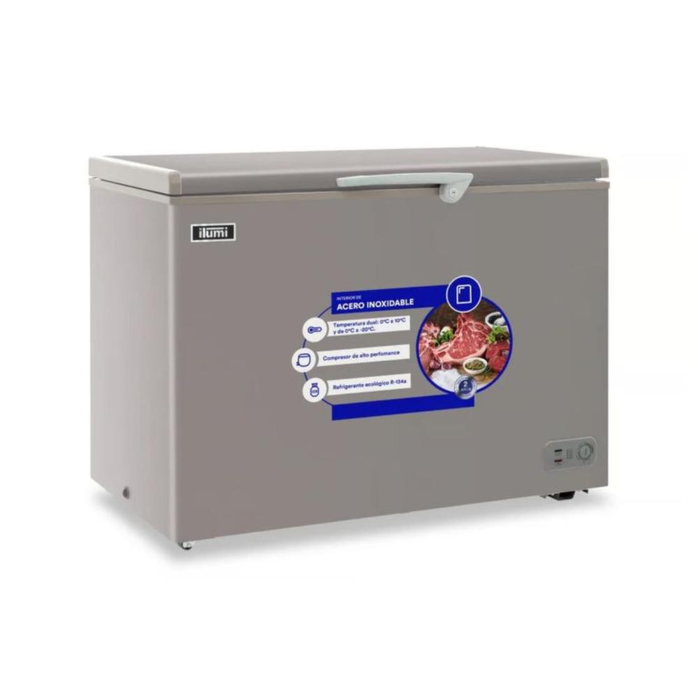 Congeladora Ilumi TFI-3400DG-Gris