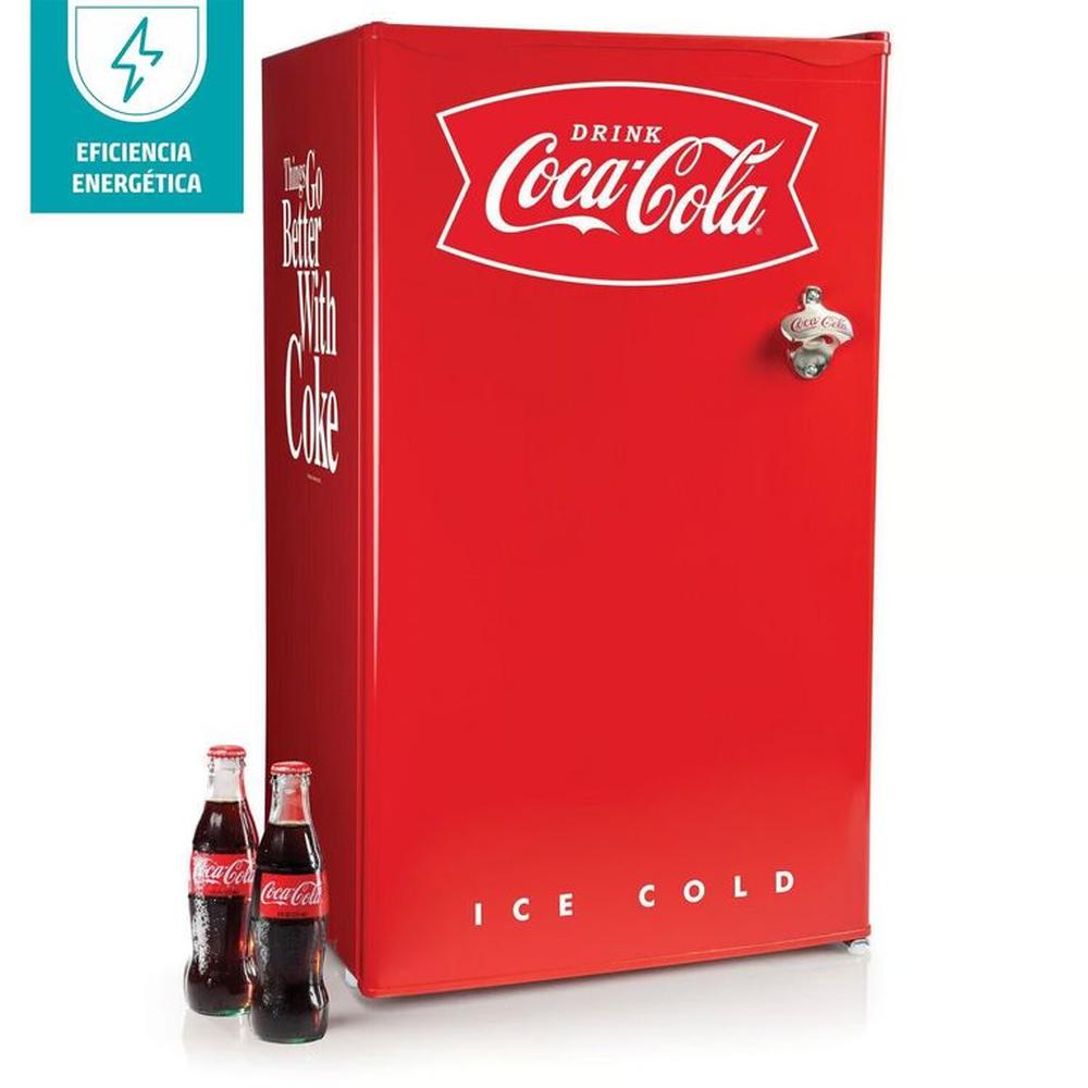 Frigobar Nostalgia 90 Lt Coca Cola CRF32CK Rojo