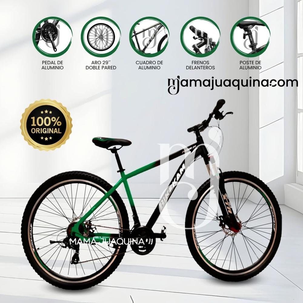 Bicicleta Deportiva Aro 29 «POWER BIKE» de Lujo Green