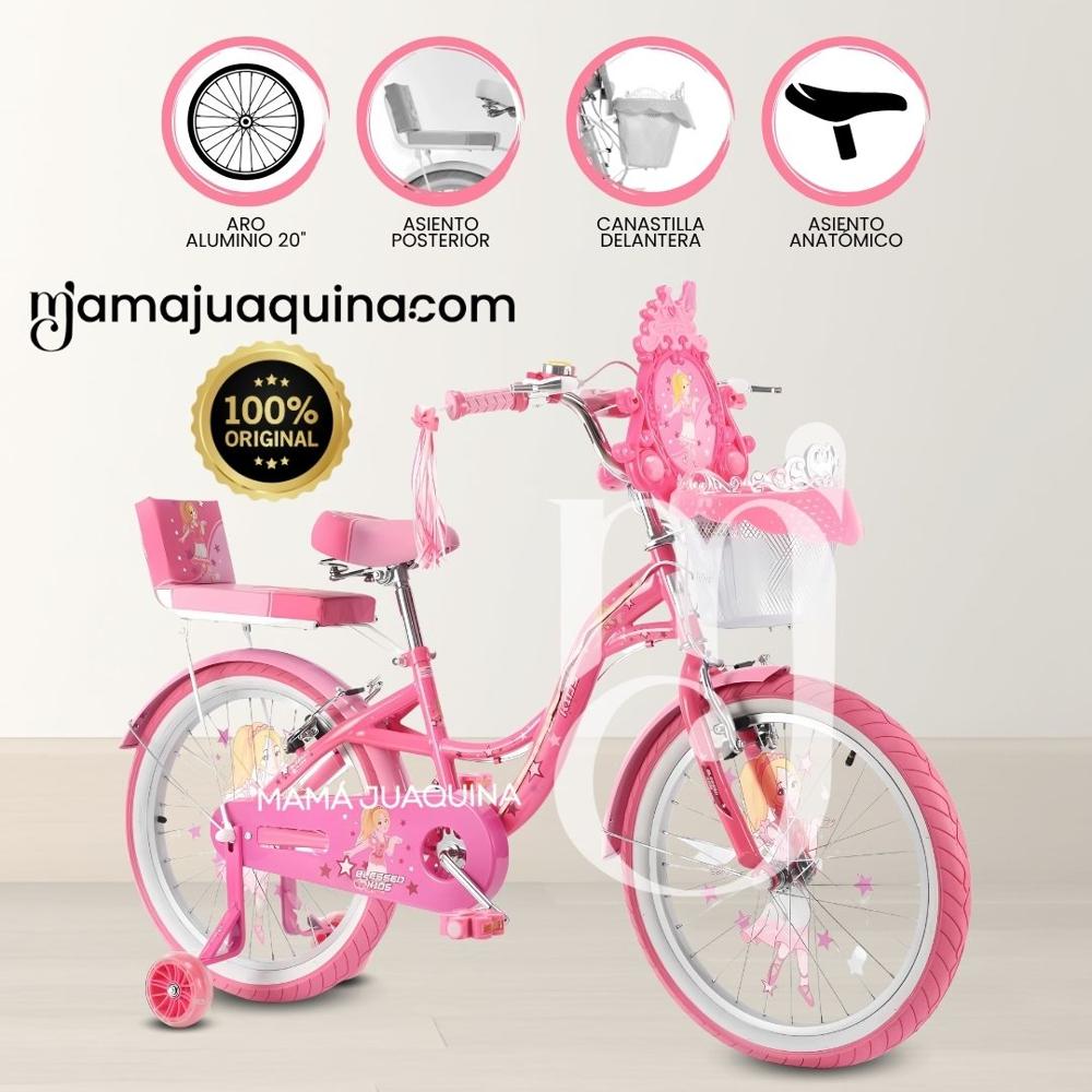 Bicicleta Deportiva Canasta Aro 20 «STASIA» Pink