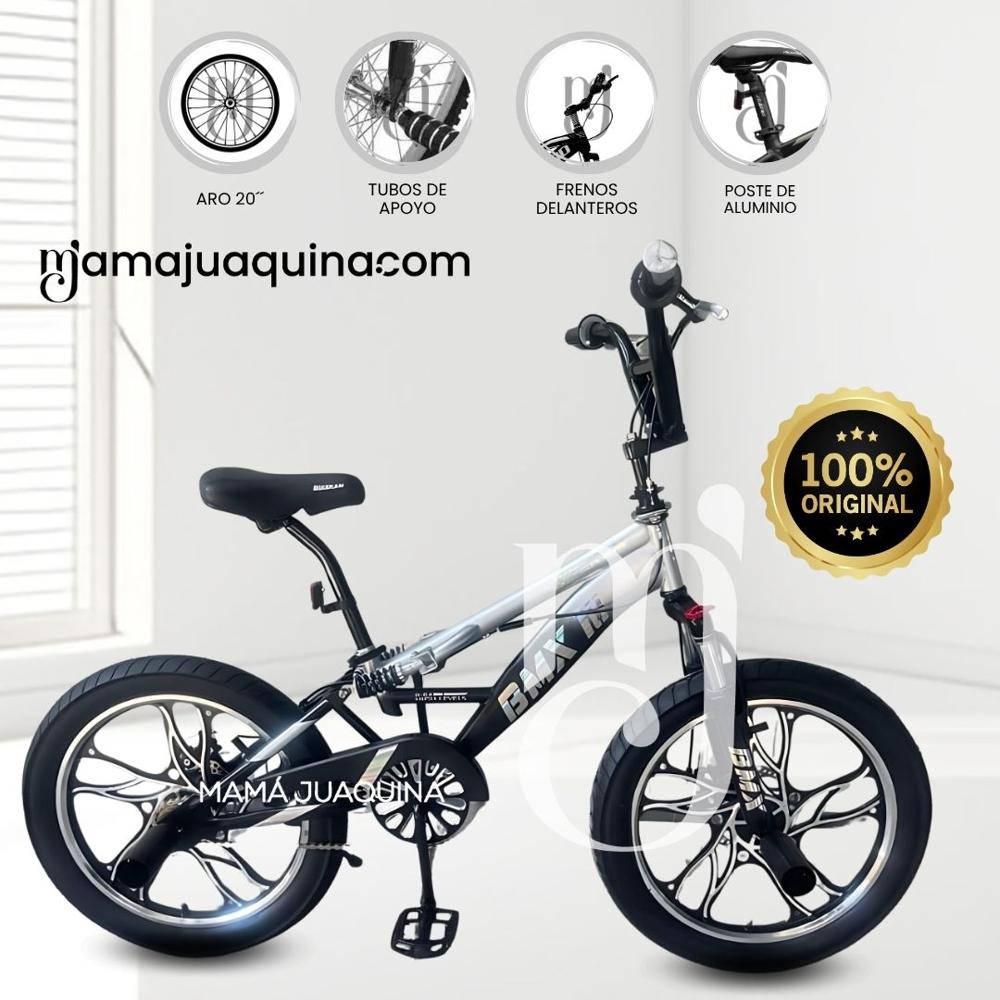 Bicicleta Deportiva para Niños Aro 20 «BMX MAGNE» Gray