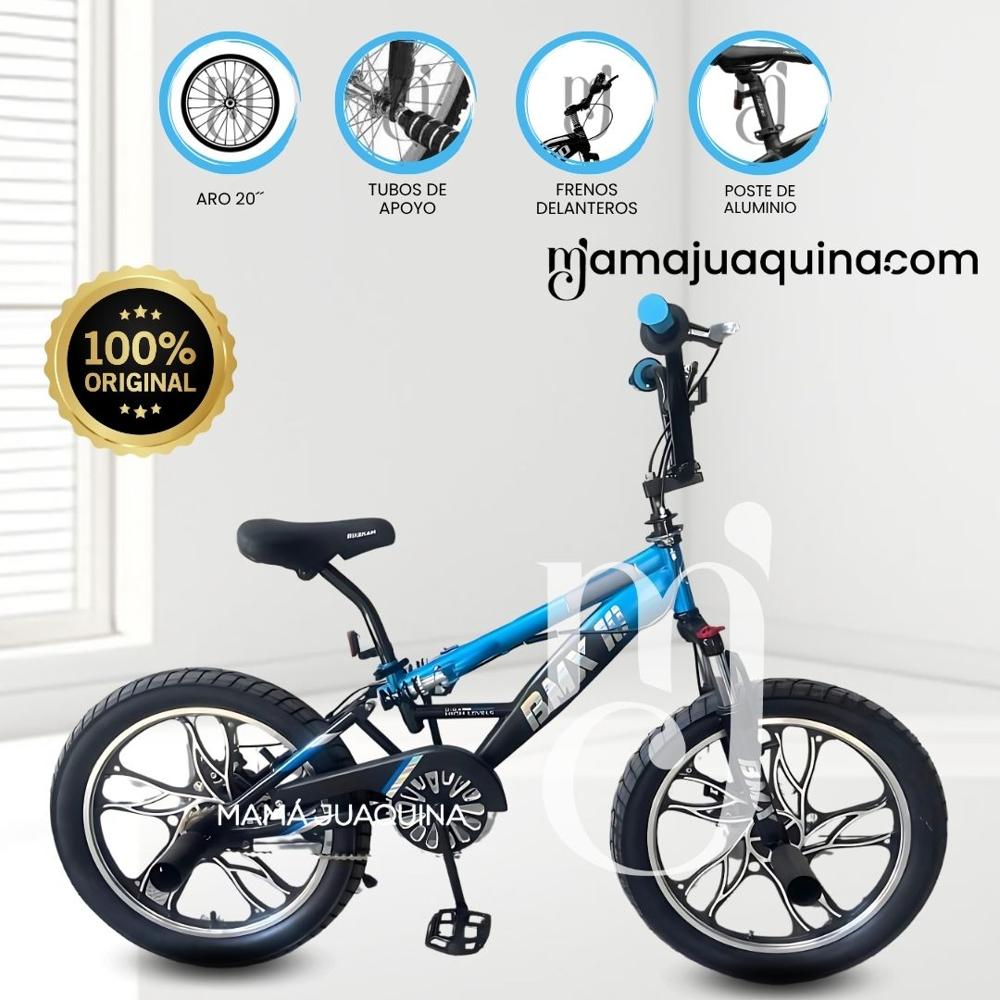 Bicicleta Deportiva para Niños Aro 20 «BMX MAGNE» Blue