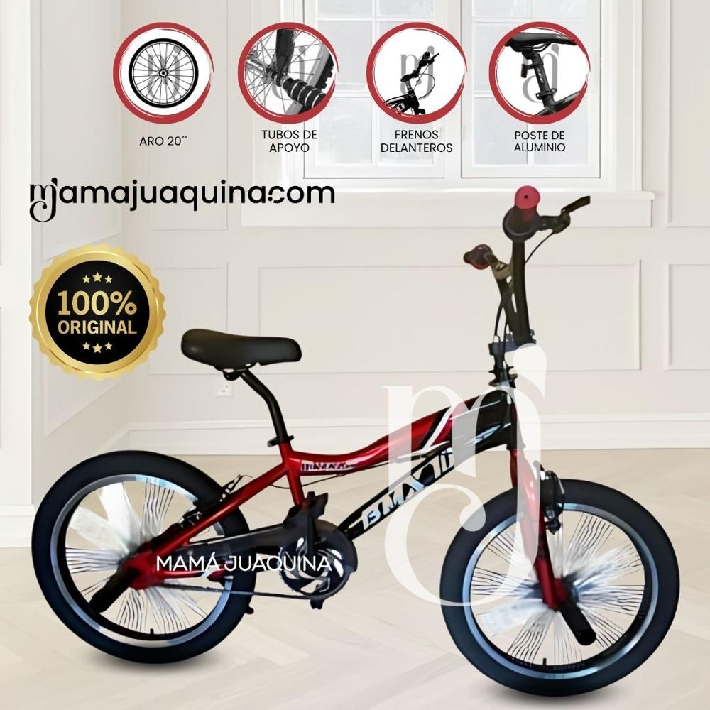 Bicicleta Deportiva para Niños Aro 20 «BUKINGHAM» Red