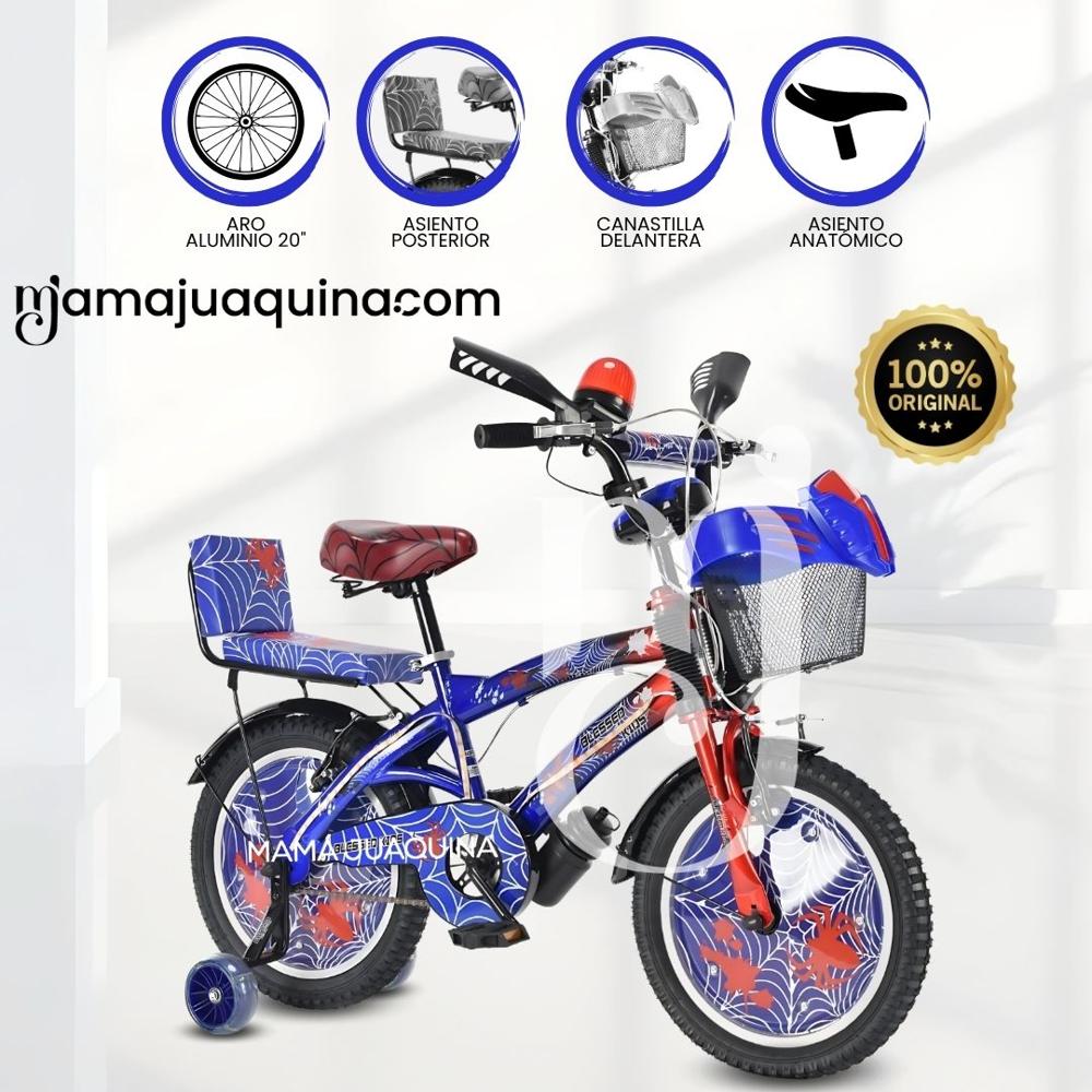 Bicicleta Para Niño Aro 20 «SPIDER BIKE III» Blue