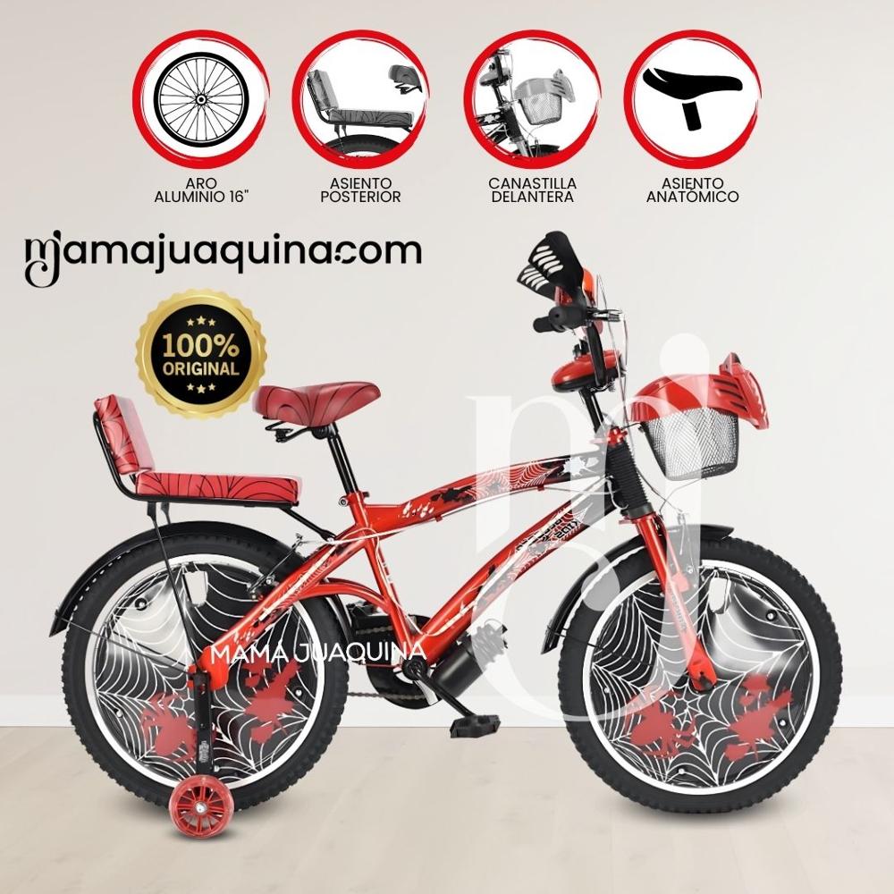 Bicicleta Para Niño Aro 16 «SPIDER BIKE II» Red