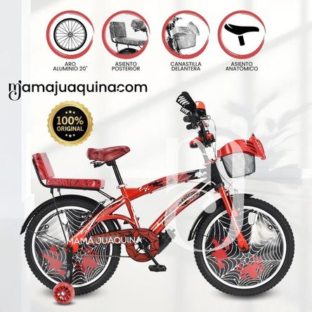 Bicicleta Para Niño Aro 20 «SPIDER BIKE III» Red